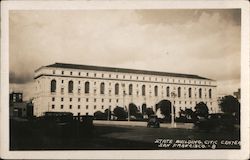 State Building, Civic Center Postcard