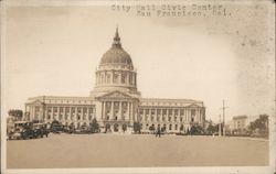 City Hall Civic Center, Japanese Camera Club San Francisco, CA Postcard Postcard Postcard