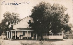 Two story home with wrap around porch 1910 Mountain View, CA Postcard Postcard Postcard