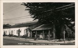 First Theater Postcard