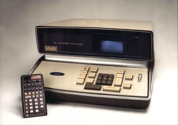 Friden 130 Electronic Calculator 1964 , HP-65 Programmable Calculator ...