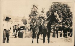 De Mille Motion Picture Co. filming a Western at Guerneville, CA, 1925 California Original Photograph Original Photograph Original Photograph