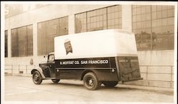 H. Moffat Co. Meat Delivery Truck San Francisco, CA Original Photograph Original Photograph Original Photograph