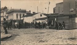 Camp feeding the hungry. San Francisco, CA 1906 San Francisco Earthquake Original Photograph Original Photograph Original Photograph