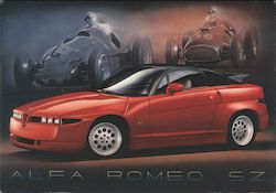 Alfa Romero SZ Postcard