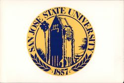 San Jose State University alumni donation solicitation Postcard