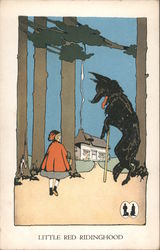 Little Red Ridinghood Granville, NY Fairy Tales Postcard Postcard Postcard