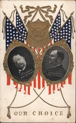 Our Choice For President Wm. H. Taft, For Vice President James S. Sherman Political Postcard Postcard Postcard