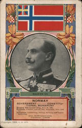 King Haakon VII, Norway Royalty Postcard Postcard Postcard