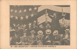 Mr. Roosevelt United States of America Theodore Roosevelt Postcard Postcard Postcard