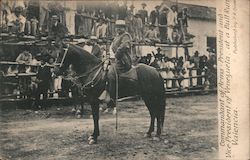 Commandant of Arms - President and Vice President of Venezuela. at a Bull Run, Valencia. Theodore Roosevelt Postcard Postcard Postcard