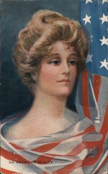 An American Beauty Postcard