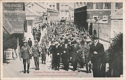 German Reservists captured by British World War I Postcard Postcard Postcard