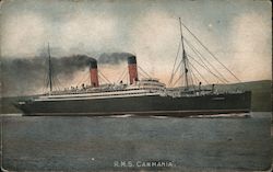 R.M.S. Carmania Postcard