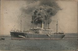 Minnesota steam ship 1905 Steamers Postcard Postcard Postcard