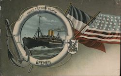 Prinz Friedrich Wilhelm, Bremen Postcard