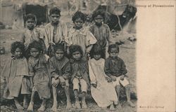 Group of Piccaninnies (Aborigines) Postcard Postcard Postcard