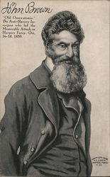 John Brown Political Postcard Postcard Postcard