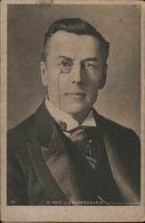 Right Honorable Joseph Chamberlain Political Postcard Postcard Postcard