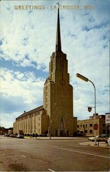 The Cathedral Of St. Joseph The Workman La Crosse, WI Postcard Postcard