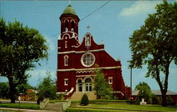 St. Mary'S Church Wooster, OH Postcard Postcard