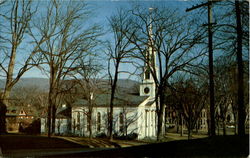 First Congregational Church Williamstown, MA Postcard Postcard