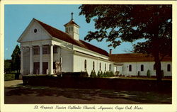 St. Francis Xavier Catholic Church Cape Cod, MA Postcard Postcard