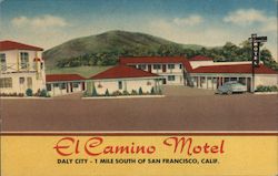 El Camino Motel Postcard