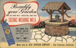 Wishing Wells, Made by Jack Johnson Company Postcard