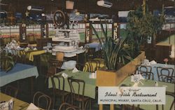 Ideal Fish Restaurant Postcard