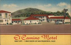 El Camino Motel Postcard