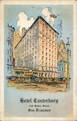 Hotel Canterbury Postcard