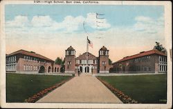 High School Postcard