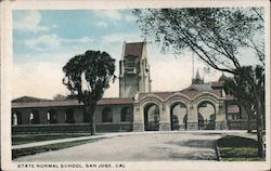 State Normal School San Jose, CA Postcard Postcard Postcard