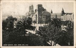 Post Office San Jose, CA Postcard Postcard Postcard