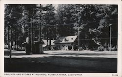 Grounds and Stores at Rio Nido Postcard