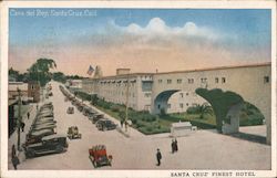 Casa del Rey Hotel Santa Cruz, CA Postcard Postcard Postcard