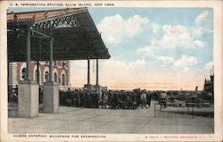 U.S. Immigration Station, Ellis Island Postcard