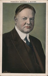 President Herbert C. Hoover Postcard