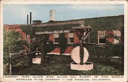 American Olive Company Los Angeles, CA Postcard Postcard Postcard