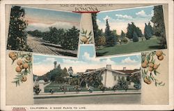 Some of the Attractions at Pomona Postcard