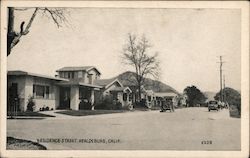 Residence Street Postcard