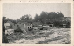 Storm Scene Postcard