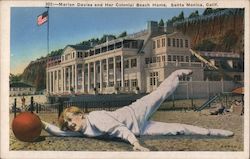 Marion Davies and Her Colonial Beach Home Santa Monica, CA Postcard Postcard Postcard