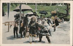 Faking a Snow Scene in Tropical California, Mack Sennett Studios Edendale, CA Postcard Postcard Postcard