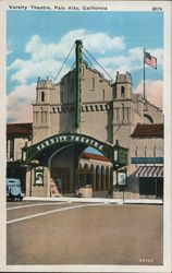 Varsity Theater Palo Alto, CA Postcard Postcard Postcard