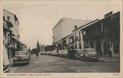 Ramona Street Palo Alto, CA Postcard Postcard Postcard