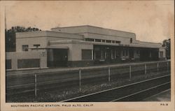 Southern Pacific Station Palo Alto, CA Postcard Postcard Postcard