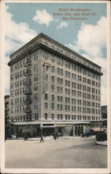 Hotel Washington San Francisco, CA Postcard Postcard Postcard