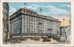 Hotel Whitcomb San Francisco, CA Postcard Postcard Postcard